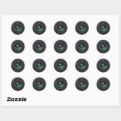 Covertcam Ronde Sticker (Vel)
