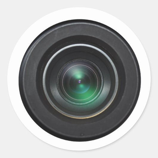 Covertcam Ronde Sticker (Voorkant)