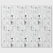 Covey Logic Comic Squares Cadeaupapier (Vlak)