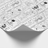 Covey Logic Comic Squares Cadeaupapier (Hoek)