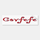 Covfefe-Bumpersticker Bumpersticker (Voorkant)