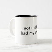 Covfefe Joke Coffee Mok (Voorkant links)