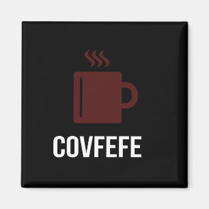 Covfefe-koffie President Donald Trump Meme Magneet