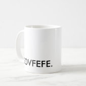 Covfefe. Koffiemok (Voorkant links)