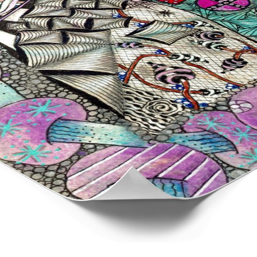 Covid-19 Affiche d'isolement (Coin)