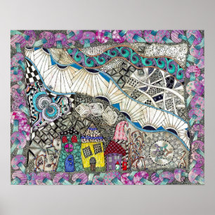 Covid-19 Affiche d'isolement