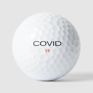 COVID 19 balles de golf