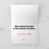 COVID-19 Defense Production Act Christmas-Kaart Kaart (Binnen)