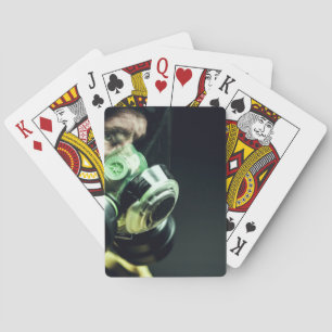 Covid 19-gasmasker pokerkaarten