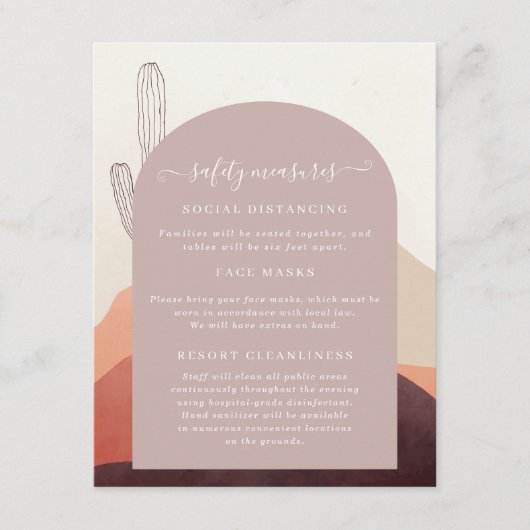 Covid 19 Informatie over het veiligheidsmasker - S Informatiekaartje (Voorkant)