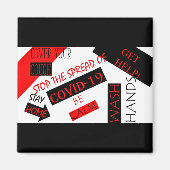 Covid-19 Magneet (Voorkant)