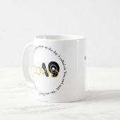 COVID 19 Merci Mug avec Écriture, Personnalisé (Devant gauche)