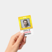 COVID-19 Novel Coronavirus Essential Worker Badge (Handheld)