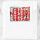 Covid est une maladie vasculaire autocollants papi (Sac)