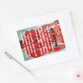 Covid est une maladie vasculaire autocollants papi (Enveloppe)