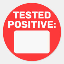 COVID-positief schrijven op