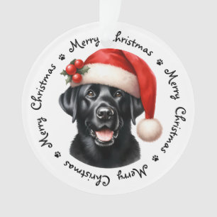 Covid Quarantaine Visage Masque de Noël Chien Père