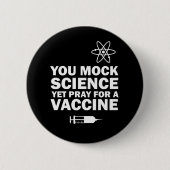 COVID RONDE BUTTON 5,7 CM (Voorkant)