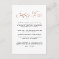 Covid Safety Guidelines | Roos Gold Wedding Info