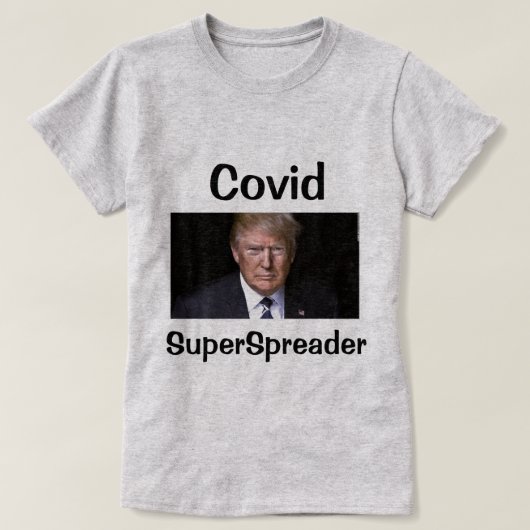 Covid SuperSpreader T-shirt (Design voorkant)