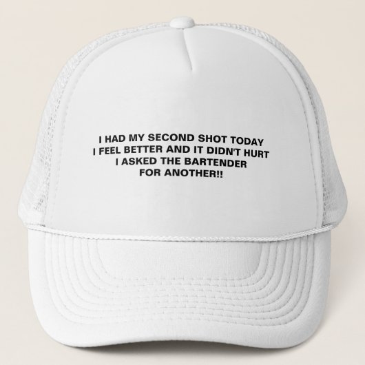 COVID Trucker Hat Pet (Voorkant)