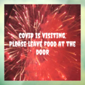 COVID-vensterbinding Raamsticker (Vel 3)