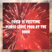 COVID-vensterbinding Raamsticker (Vel 2)