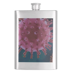 Covid Virus Biology Flacon