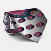 Covid Virus Biology Stropdas (Opgerold)