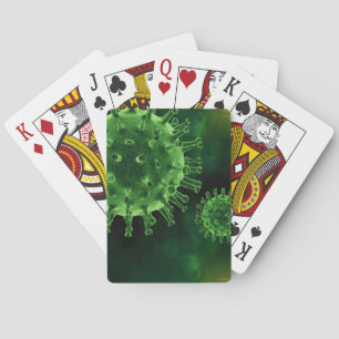 Covid Virus Pathogen Infectie Pokerkaarten