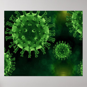 Covid Virus Pathogen Infectie Poster