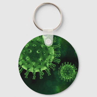 Covid Virus Pathogen Infectie Sleutelhanger