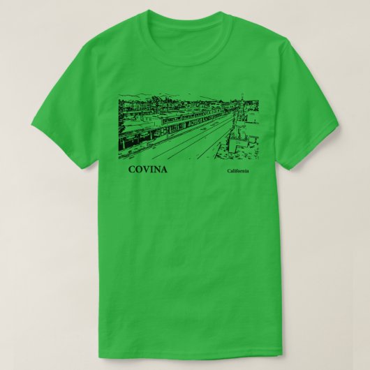Covina California TShirt 3 (Design devant)