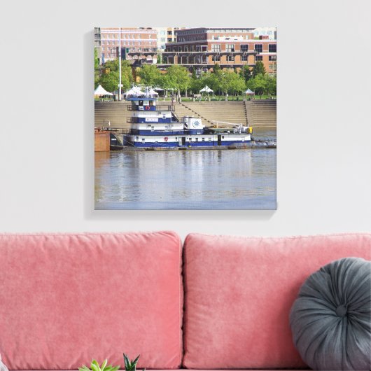 Covington canvas print (Insitu (Woonkamer))