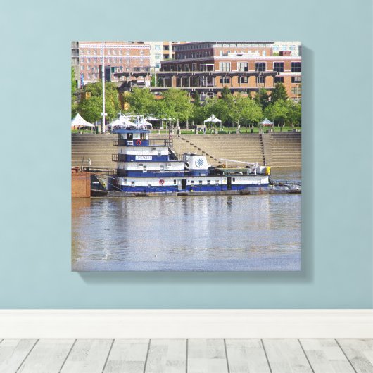Covington canvas print (Insitu (Houten vloer))