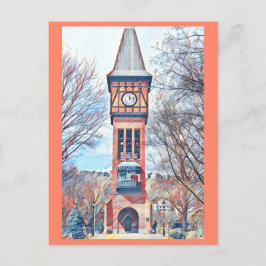 Covington, MIJN Goebel Park Klokkentoren schilderi Briefkaart