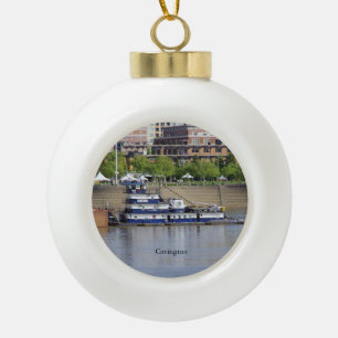 Covingtonbal of sneeuwvlok ornament