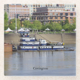 Covingtonglas onderzetter