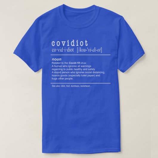 CovNoun Definitie 1 T-shirt (Design voorkant)