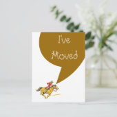 Cow-boy de carte postale déménagement Je déménage (Debout devant)