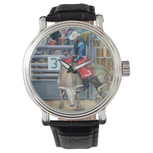 Cow Boy Ride Horloge