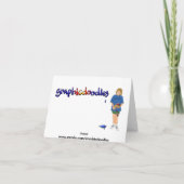 cow bull a déplacé un nouveau faire-part d'adresse (Dos)