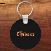 Cow Carhartt Christmas  Sleutelhanger (Voorkant)
