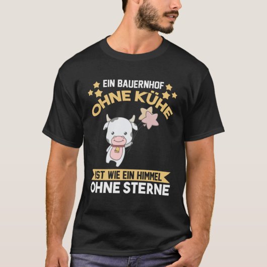 Cow Cows Farmer T-shirt (Voorkant)