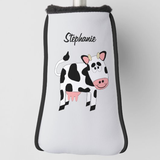Cow Design Golfheadcover (Draai 90)