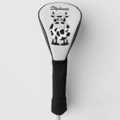 Cow Design Golfheadcover (Voorkant)
