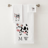Cow Design Monogrammed (En situation)