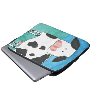 Cow Electronics Bag Laptop Sleeve