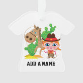 Cow-girl et cheval (devant)