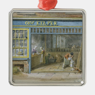 Cow Keeper, 1825 Metalen Ornament